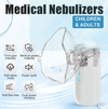 Soundless Mini Nebulizer (Portable & Handheld Mesh Nebuliser) - Rechargeable Lithium-Ion, Kids & Adults