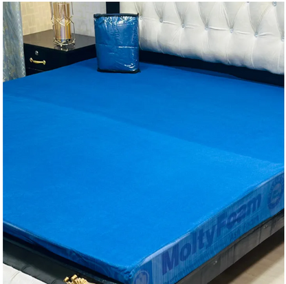 Waterproof Mattress Cover for Double Bed Terry Cotton Fabric Mattress Cover| Water Protector Mattress Covers
