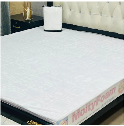 Waterproof Mattress Cover for Double Bed Terry Cotton Fabric Mattress Cover| Water Protector Mattress Covers