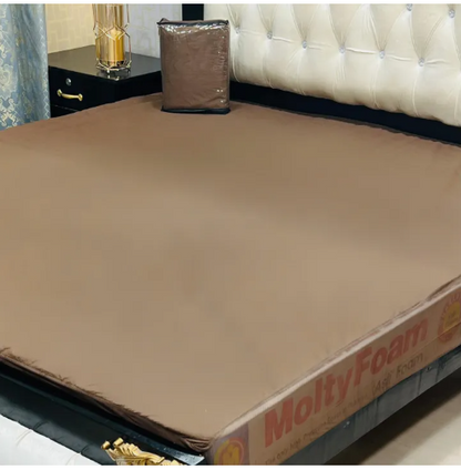 Waterproof Mattress Cover for Double Bed Terry Cotton Fabric Mattress Cover| Water Protector Mattress Covers